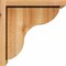 Ekena Millwork Carmel Rough Sawn Corbel w/Backplate, Western Red Cedar, 8"W x 12"D x 12"H COR08X12X12CAR01RWR - alternate 3